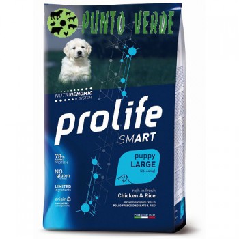 PROLIFE SMART PUPPY LARGE CHICKEN E RICE KG 2,5